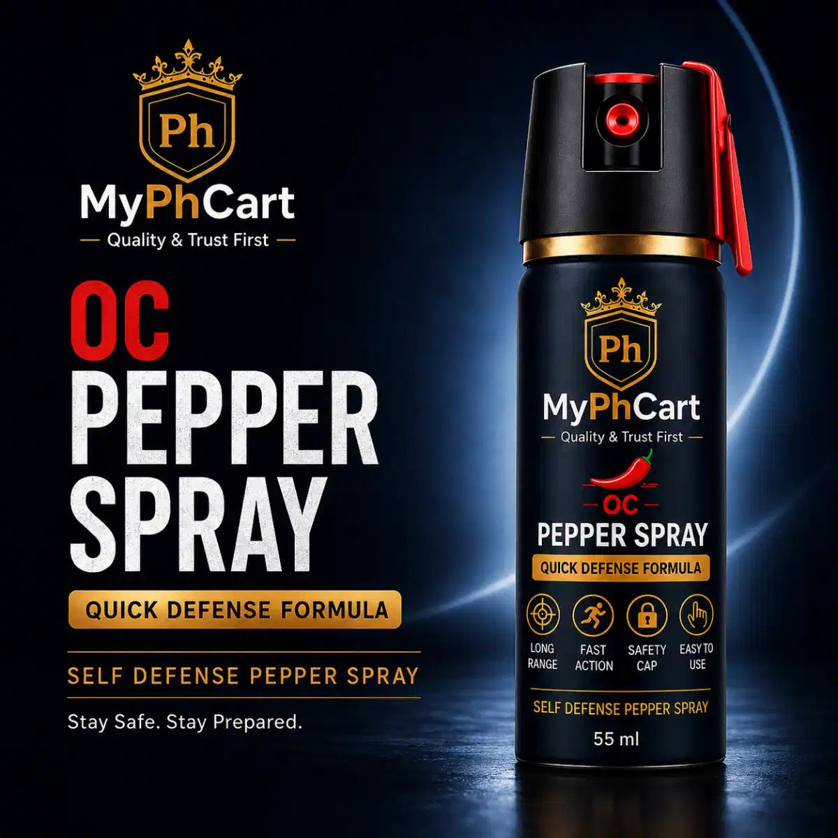 Pepper Spray – Quick Defense Formula for Self Defense